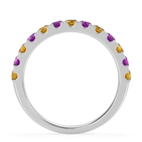 Pave Set Half Eternity Prana Band