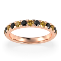 Pave Set Half Eternity Prana Band