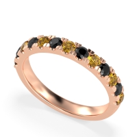 Pave Set Half Eternity Prana Band