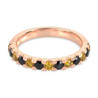 Pave Set Half Eternity Prana Band