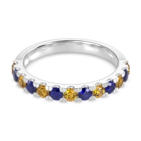 Pave Set Half Eternity Prana Band