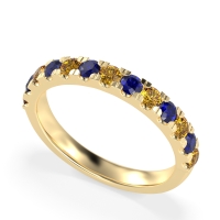 Pave Set Half Eternity Prana Band