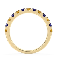 Pave Set Half Eternity Prana Band