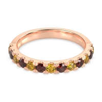 Pave Set Half Eternity Prana Band