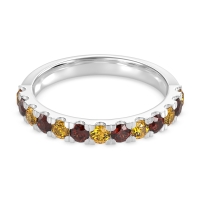 Pave Set Half Eternity Prana Band