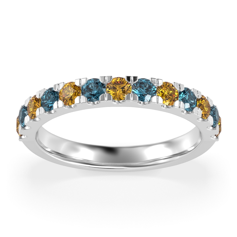 Pave Set Half Eternity Prana Band