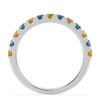 Pave Set Half Eternity Prana Band