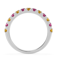 Pave Set Half Eternity Prana Band