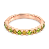 Pave Set Half Eternity Prana Band