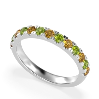 Pave Set Half Eternity Prana Band