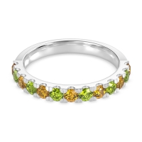 Pave Set Half Eternity Prana Band