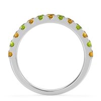 Pave Set Half Eternity Prana Band