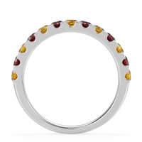 Pave Set Half Eternity Prana Band