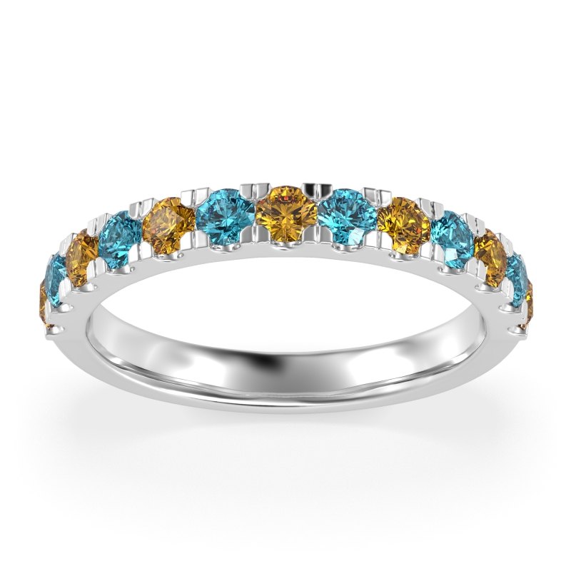 Pave Set Half Eternity Prana Band