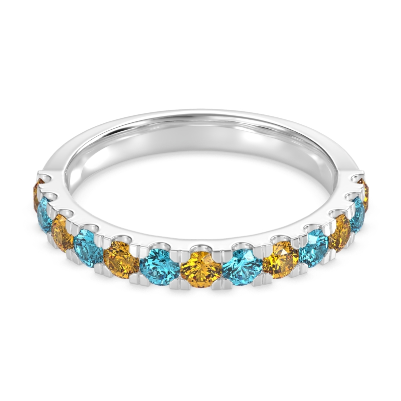 Pave Set Half Eternity Prana Band