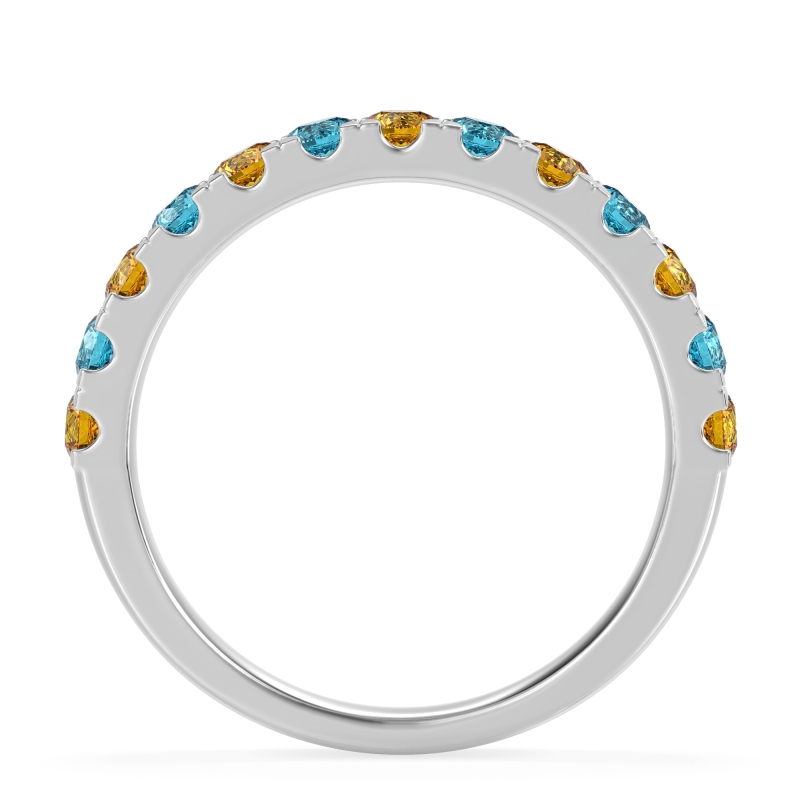 Pave Set Half Eternity Prana Band