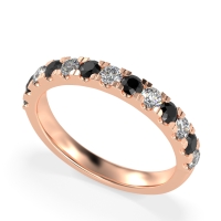 Pave Set Half Eternity Prana Band