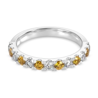 Pave Set Half Eternity Prana Band