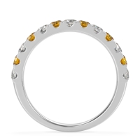 Pave Set Half Eternity Prana Band