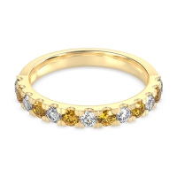 Pave Set Half Eternity Prana Band