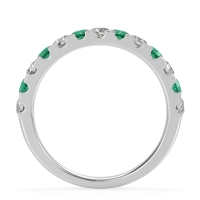 Pave Set Half Eternity Prana Band