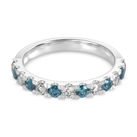 Pave Set Half Eternity Prana Band