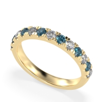 Pave Set Half Eternity Prana Band