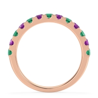 Pave Set Half Eternity Prana Band