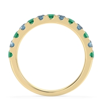 Pave Set Half Eternity Prana Band