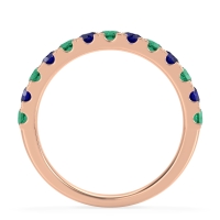 Pave Set Half Eternity Prana Band