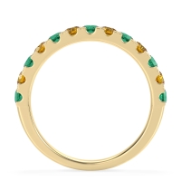 Pave Set Half Eternity Prana Band