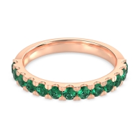 Pave Set Half Eternity Prana Band