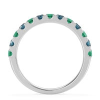 Pave Set Half Eternity Prana Band