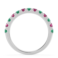 Pave Set Half Eternity Prana Band