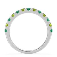 Pave Set Half Eternity Prana Band