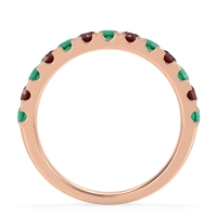 Pave Set Half Eternity Prana Band