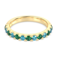 Pave Set Half Eternity Prana Band