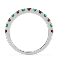 Pave Set Half Eternity Prana Band