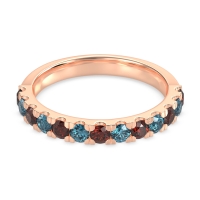 Pave Set Half Eternity Prana Band