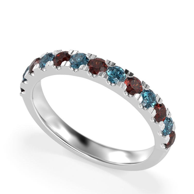 Pave Set Half Eternity Prana Band