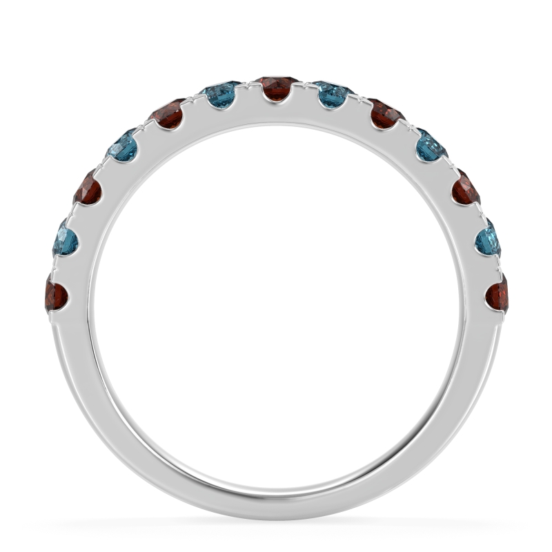 Pave Set Half Eternity Prana Band