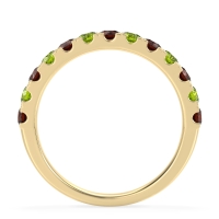 Pave Set Half Eternity Prana Band