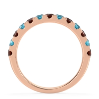 Pave Set Half Eternity Prana Band
