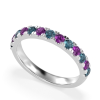 Pave Set Half Eternity Prana Band