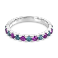 Pave Set Half Eternity Prana Band