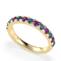 Pave Set Half Eternity Prana Band