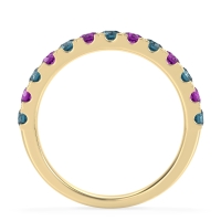 Pave Set Half Eternity Prana Band