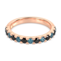 Pave Set Half Eternity Prana Band