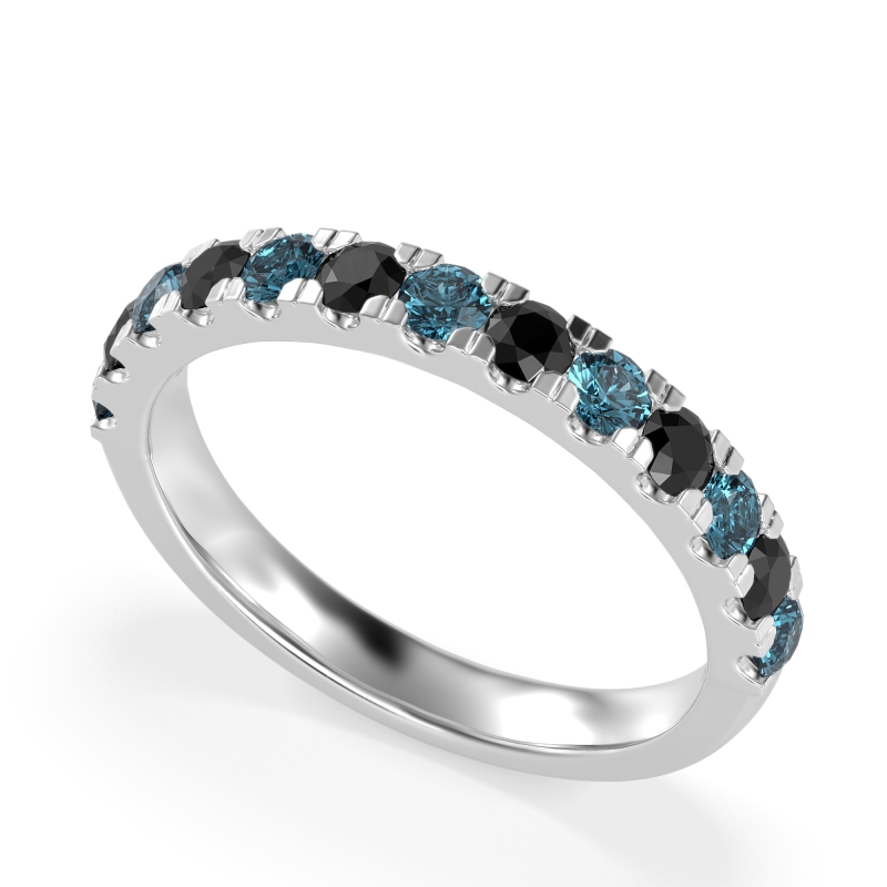 Pave Set Half Eternity Prana Band