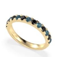 Pave Set Half Eternity Prana Band